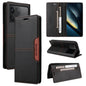 For Xiaomi Poco F6 Pro GQUTROBE G01 RFID Anti-theft Leather Phone Case(Black)