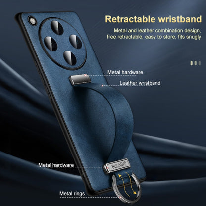 For OPPO Find X8 SULADA PC + Leather Texture Skin Feel Shockproof Phone Case(Green)