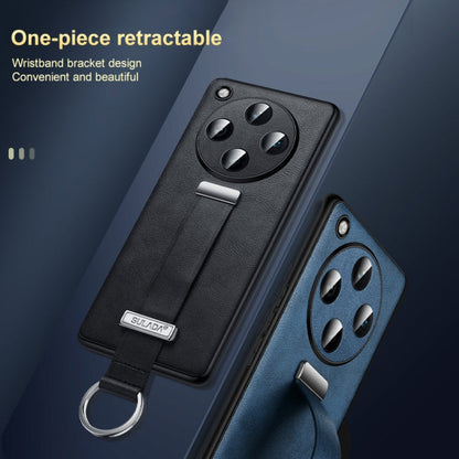 For OPPO Find X8 SULADA PC + Leather Texture Skin Feel Shockproof Phone Case(Orange)