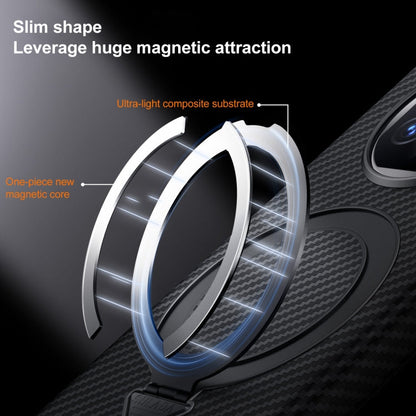 For Huawei Mate X5 / X3 SULADA Kevlar Texture MagSafe Magnetic Holder Phone Case(Blue)