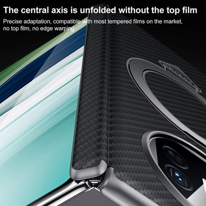 For Huawei Mate X5 / X3 SULADA Kevlar Texture MagSafe Magnetic Holder Phone Case(Purple)