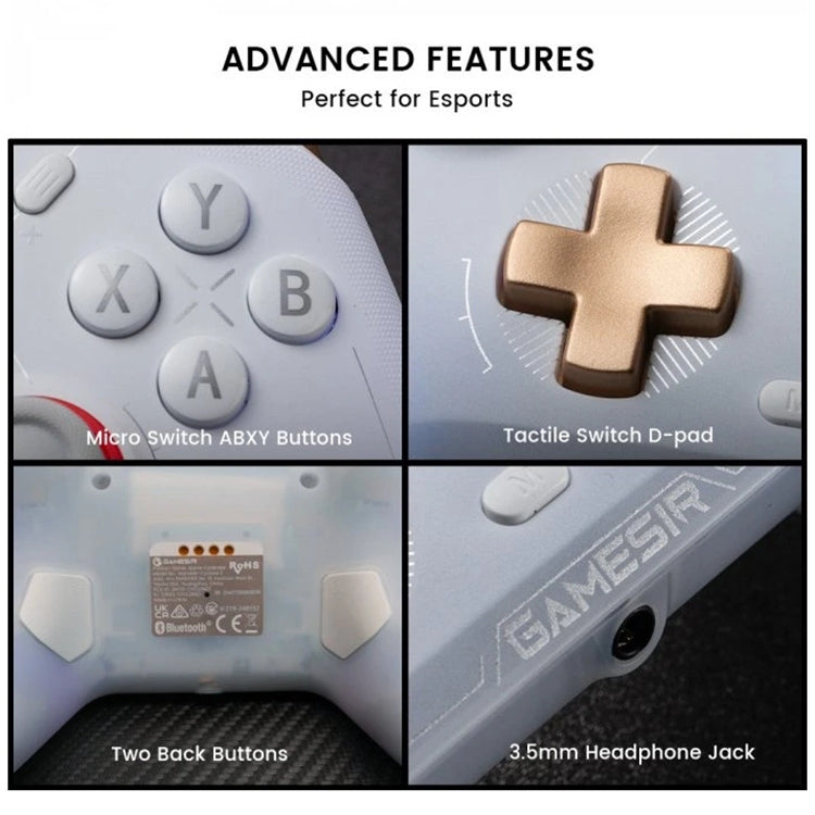 GameSir Cyclone 2 Bluetooth Wireless Game Controller, Without Charging Base(Black)