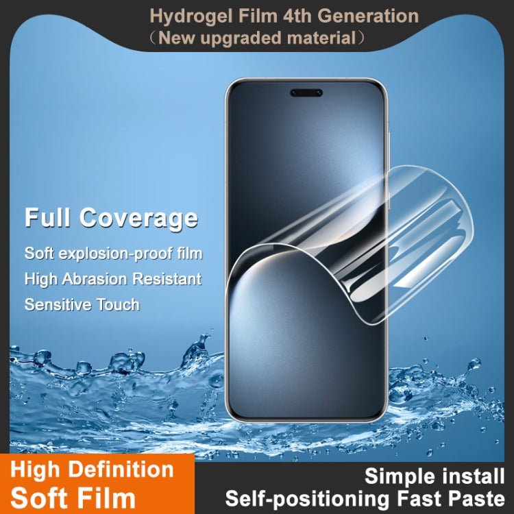For Honor Magic7 Pro 5G imak 4th Generation  Full Coverage Screen Hydrogel Film Protector