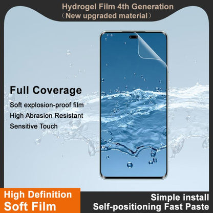 For Honor 300 Pro / 300 Ultra imak 4th Generation  Full Coverage Screen Hydrogel Film Protector
