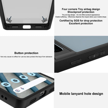 For Redmi K80 imak UX-9B Series Four Corners Tiny Airbag Shockproof Phone Case(Black)