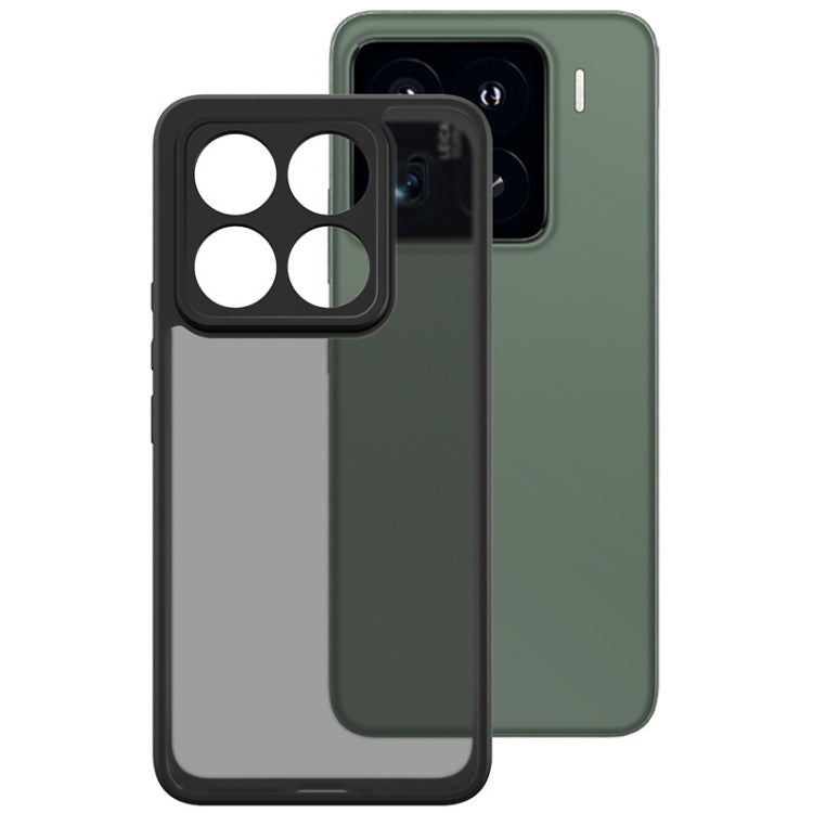 For Xiaomi 15 Pro imak UX-9B Series Four Corners Tiny Airbag Shockproof Phone Case(Black)