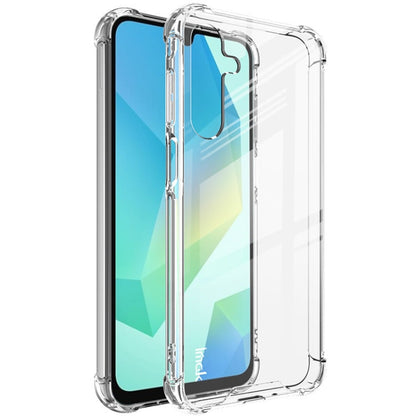 For Samsung Galaxy A16 4G / 5G imak Space Shield PC + TPU Airbag Shockproof Phone Case(Transparent)