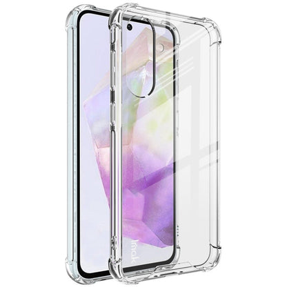 For Samsung Galaxy A36 5G imak Space Shield PC + TPU Airbag Shockproof Phone Case(Transparent)