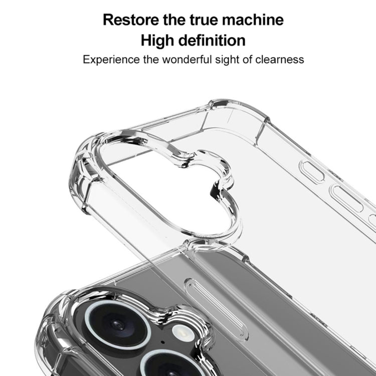 For Samsung Galaxy A16 4G / 5G imak Space Shield PC + TPU Airbag Shockproof Phone Case(Transparent)