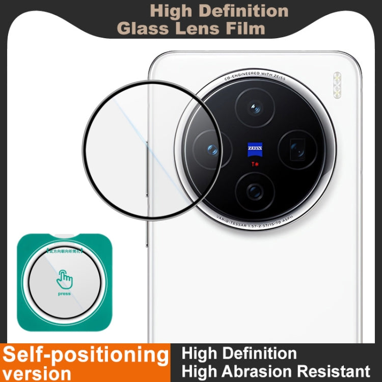 For vivo X200 imak HD Glass Rear Camera Lens Film, Self-positioning Version
