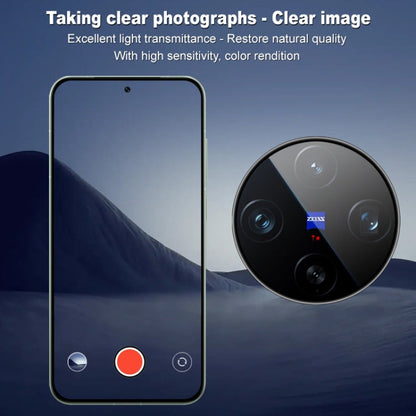 For vivo X200 Pro mini imak HD Glass Rear Camera Lens Film, Self-positioning Version