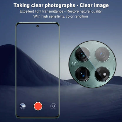 For OnePlus 12 imak HD Glass Rear Camera Lens Film, Self-positioning Version