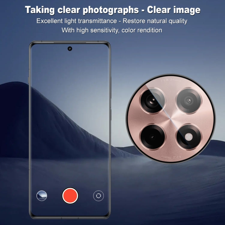 For OnePlus Ace 3 / 12R  / Ace 3 Pro imak HD Glass Rear Camera Lens Film, Self-positioning Version