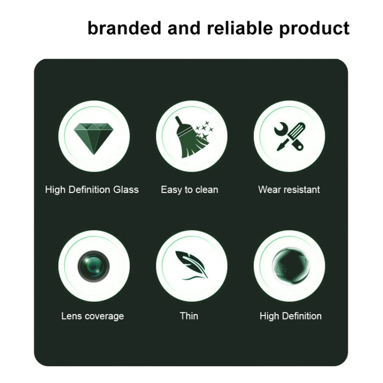 For OPPO Find X8 Pro 5G imak HD Glass Rear Camera Lens Film, Self-positioning Version