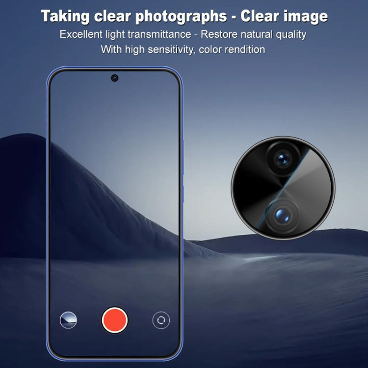 For Huawei nova 12 / nova 13 imak HD Glass Rear Camera Lens Film, Self-positioning Version