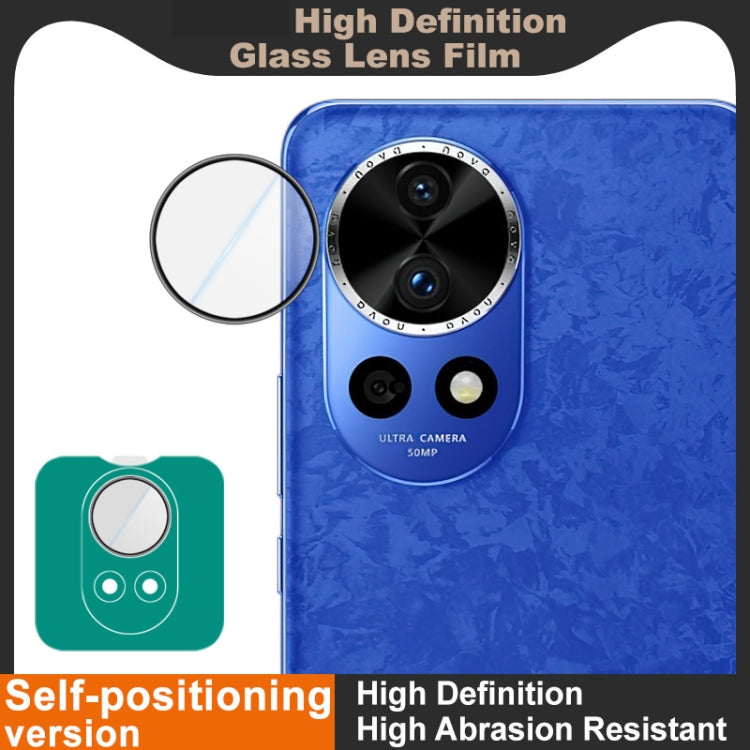 For Huawei nova 12 Pro / nova 12 Ultra imak HD Glass Rear Camera Lens Film, Self-positioning Version