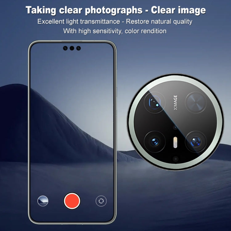 For Huawei Mate 70 Pro / 70 Pro+ imak HD Glass Rear Camera Lens Film, Self-positioning Version