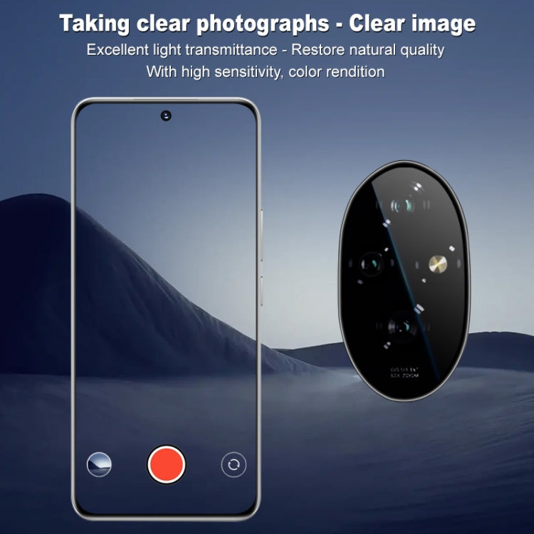 For Honor 200 5G imak HD Glass Rear Camera Lens Film, Self-positioning Version