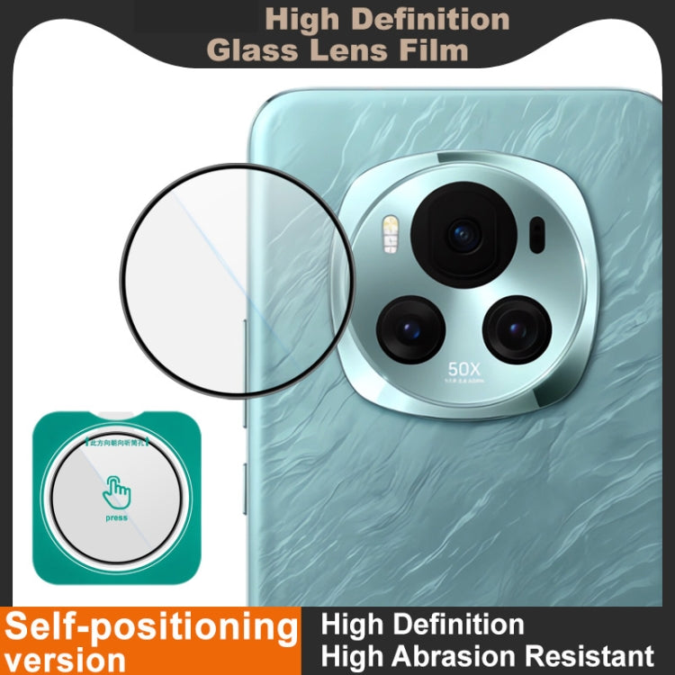 For Honor Magic6 5G imak HD Glass Rear Camera Lens Film, Self-positioning Version