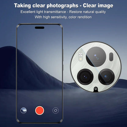 For Honor Magic6 Pro 5G imak HD Glass Rear Camera Lens Film, Self-positioning Version