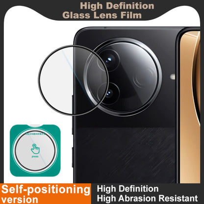 For Redmi K80 imak HD Glass Rear Camera Lens Film, Self-positioning Version