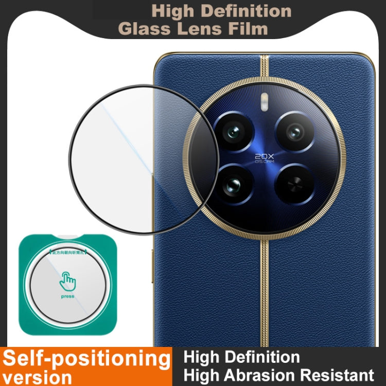 For Realme 12 Pro / 12 Pro+ imak HD Glass Rear Camera Lens Film, Self-positioning Version
