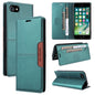 For iPhone SE 2022 / SE 2020 / 8 / 7 GQUTROBE G01 RFID Anti-theft Leather Phone Case(Green)