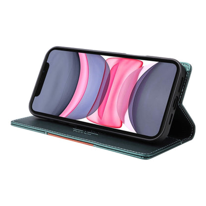 For iPhone 11 GQUTROBE G01 RFID Anti-theft Leather Phone Case(Green)