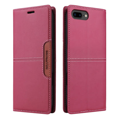 For iPhone 8 Plus / 7 Plus GQUTROBE G01 RFID Anti-theft Leather Phone Case(Red)