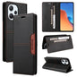 For Redmi 12 4G GQUTROBE G01 RFID Anti-theft Leather Phone Case(Black)