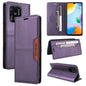 For Redmi 10C GQUTROBE G01 RFID Anti-theft Leather Phone Case(Purple)