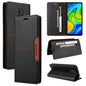 For Redmi Note 9S GQUTROBE G01 RFID Anti-theft Leather Phone Case(Black)