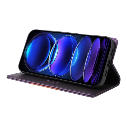 For Redmi Note 12 Pro+ GQUTROBE G01 RFID Anti-theft Leather Phone Case(Purple)