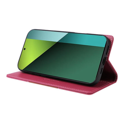 For Redmi Note 13 Pro 5G GQUTROBE G01 RFID Anti-theft Leather Phone Case(Red)