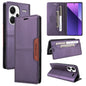 For Redmi Note 13 Pro+ GQUTROBE G01 RFID Anti-theft Leather Phone Case(Purple)