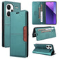 For Redmi Note 13 Pro+ GQUTROBE G01 RFID Anti-theft Leather Phone Case(Green)