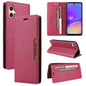 For Samsung Galaxy A05 GQUTROBE G01 RFID Anti-theft Leather Phone Case(Red)