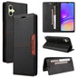 For Samsung Galaxy A05 GQUTROBE G01 RFID Anti-theft Leather Phone Case(Black)