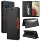 For Samsung Galaxy A12 / M12 GQUTROBE G01 RFID Anti-theft Leather Phone Case(Black)