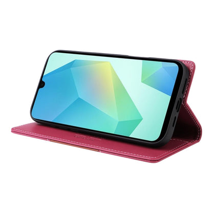 For Samsung Galaxy A16 GQUTROBE G01 RFID Anti-theft Leather Phone Case(Red)