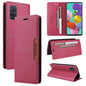 For Samsung Galaxy A51 4G GQUTROBE G01 RFID Anti-theft Leather Phone Case(Red)
