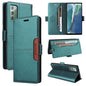 For Samsung Galaxy Note20 GQUTROBE G01 RFID Anti-theft Leather Phone Case(Green)
