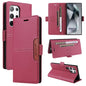 For Samsung Galaxy S24 Ultra 5G GQUTROBE G01 RFID Anti-theft Leather Phone Case(Red)