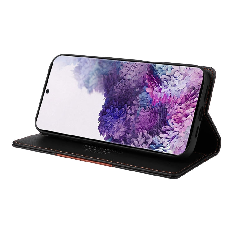 For Samsung Galaxy S20 GQUTROBE G01 RFID Anti-theft Leather Phone Case(Black)