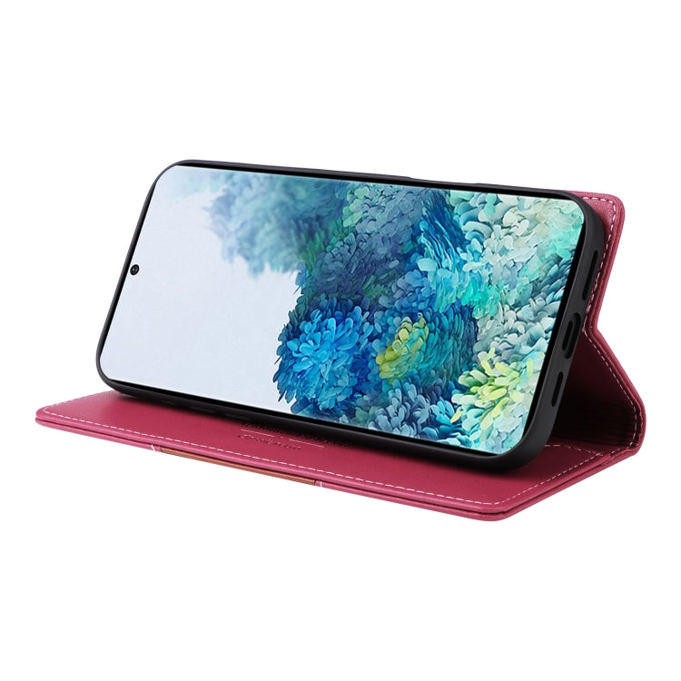 For Samsung Galaxy S20+ GQUTROBE G01 RFID Anti-theft Leather Phone Case(Red)