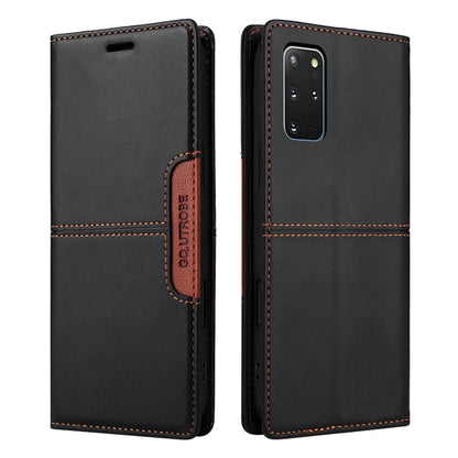 For Samsung Galaxy S20+ GQUTROBE G01 RFID Anti-theft Leather Phone Case(Black)