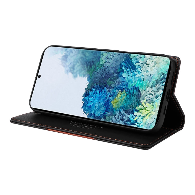 For Samsung Galaxy S20+ GQUTROBE G01 RFID Anti-theft Leather Phone Case(Black)