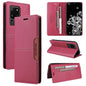 For Samsung Galaxy S20 Ultra GQUTROBE G01 RFID Anti-theft Leather Phone Case(Red)