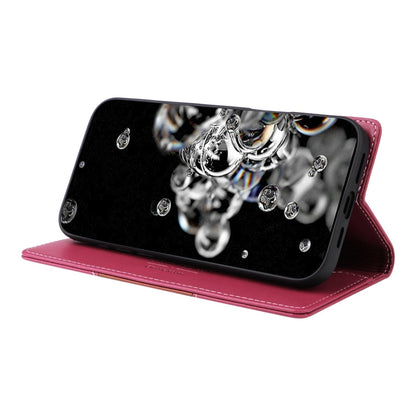 For Samsung Galaxy S20 Ultra GQUTROBE G01 RFID Anti-theft Leather Phone Case(Red)