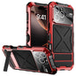 For iPhone 16 Pro Max R-JUST Life Waterproof Dustproof Shockproof Phone Case(Red)